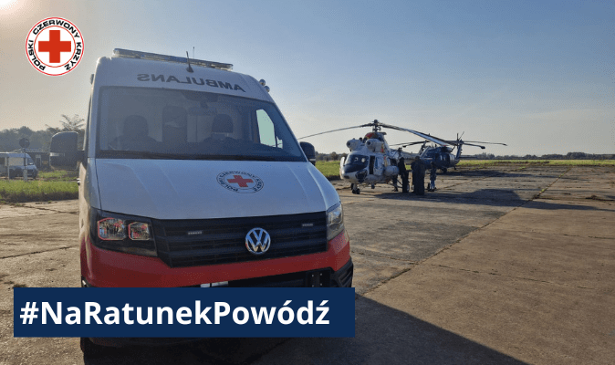 #NaRatunekPowódź Najnowsze działania PCK w regionach dotkniętych powodzią.