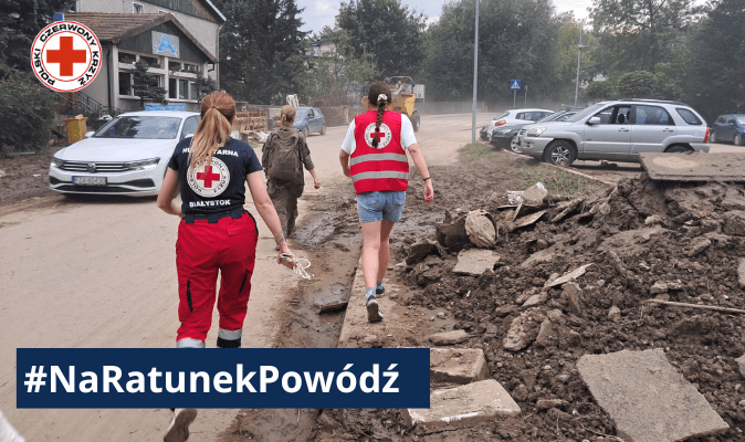 #NaRatunekPowódź Polski Czerwony Krzyż zajmie się koordynacją pomocy humanitarnej w gminie Stronie Śląskie.