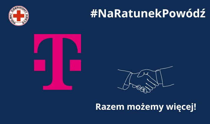 #NaRatunekPowódź T-Mobile przekazuje Polskiemu Czerwonemu Krzyżowi  pierwszy milion na pomoc dla powodzian.
